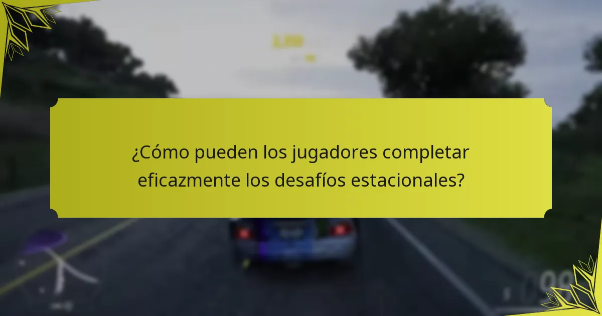 ¿Qué recompensas pueden ganar los jugadores de los desafíos estacionales?
