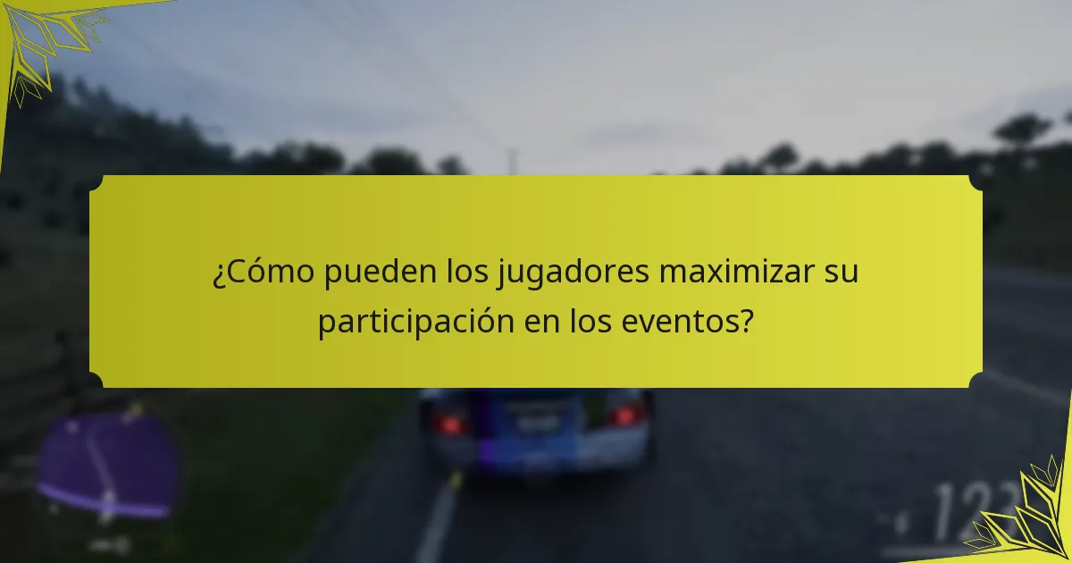 ¿Cuánto duran los eventos en Forza Horizon 5?