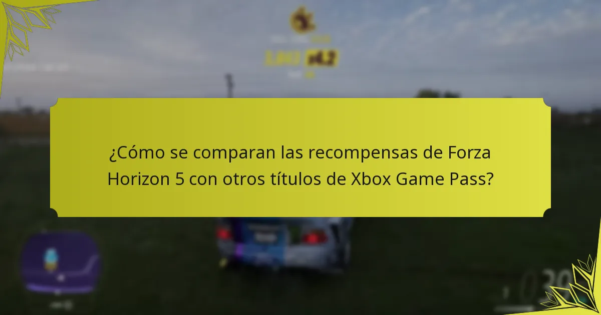 ¿Cuál es la opinión de la comunidad sobre las recompensas de Forza Horizon 5?