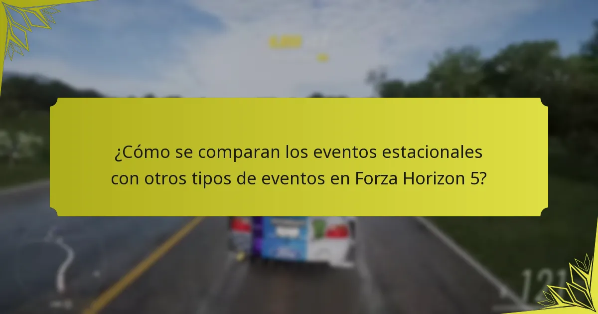 ¿Cuáles son los requisitos de participación para los eventos estacionales?