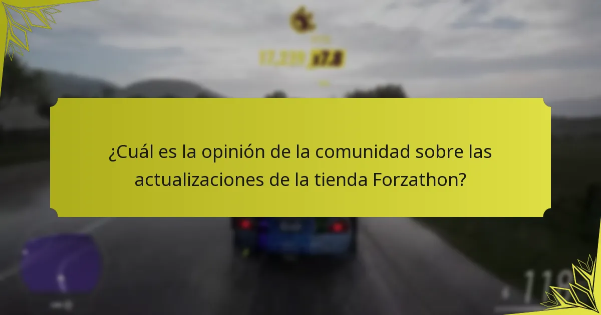 ¿Qué artículos están en tendencia en la tienda Forzathon?