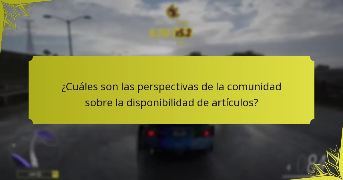 ¿Cuándo se vuelven disponibles los artículos en Forza Horizon 5?