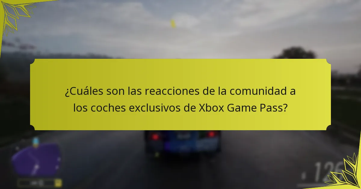 ¿Cuáles son los criterios de desbloqueo para los coches exclusivos de Xbox Game Pass?