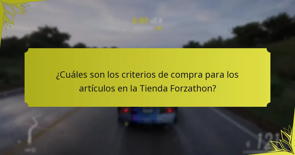 ¿Qué artículos exclusivos están disponibles en la Tienda Forzathon?