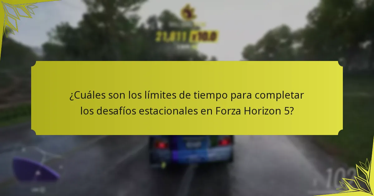 ¿Cómo se comparan los desafíos estacionales en Forza Horizon 5 con títulos anteriores?