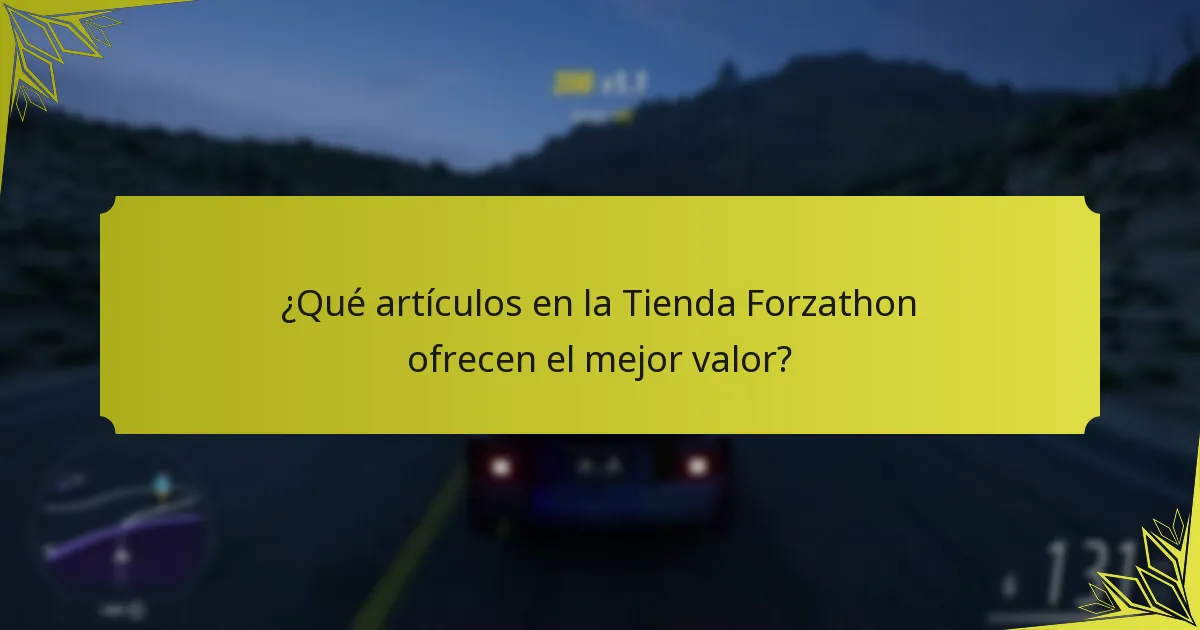¿Cuáles son los errores comunes en las compras de la Tienda Forzathon?